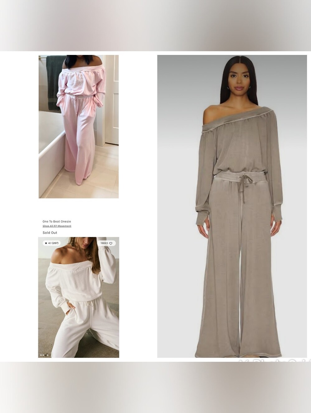Free People XL One To Beat Onesie